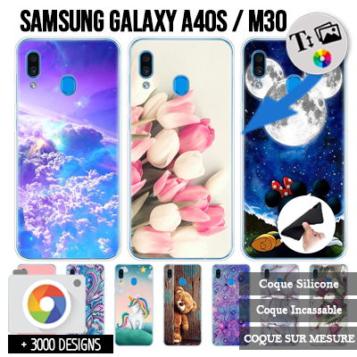 Silicone personnalisée Samsung Galaxy A40s / Galaxy M30