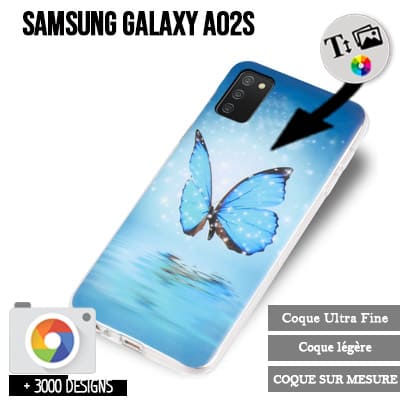 Silicone personnalisée Samsung Galaxy A02s