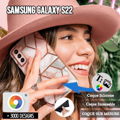 Silicone personnalisée Samsung Galaxy S22