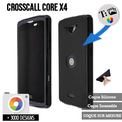 Silicone personnalisée Crosscall Core X4