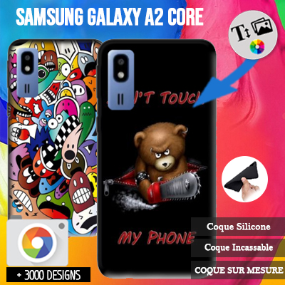 Silicone personnalisée Samsung Galaxy A2 Core