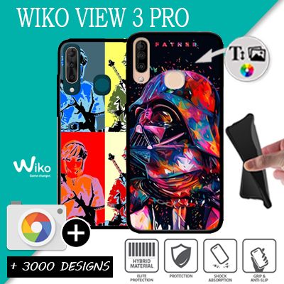 Silicone personnalisée Wiko View 3 Pro