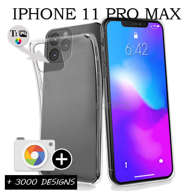 Silicone personnalisée iPhone 11 Pro Max