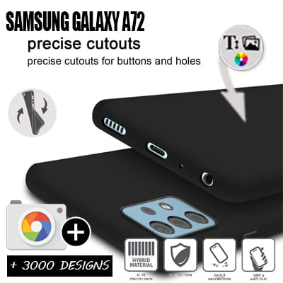 acheter silicone Samsung Galaxy A72