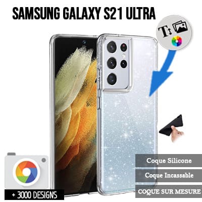 Silicone personnalisée Samsung Galaxy S21 Ultra