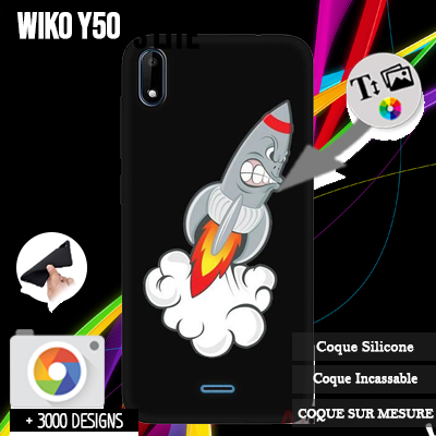 Silicone personnalisée Wiko Y50