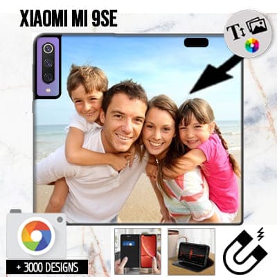 Housse portefeuille personnalisée Xiaomi Mi 9 SE
