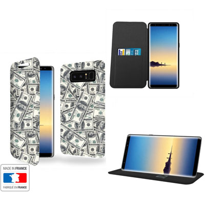 Housse portefeuille personnalisée Samsung Galaxy Note 8
