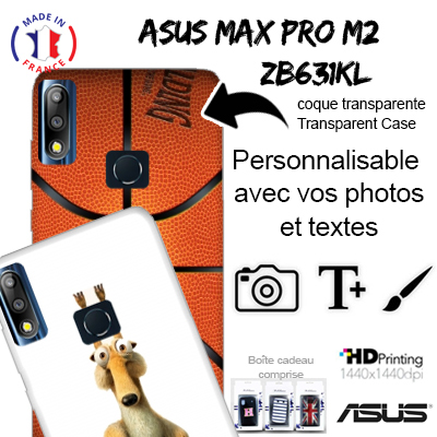Coque personnalisée Asus Zenfone Max Pro M2 ZB631KL