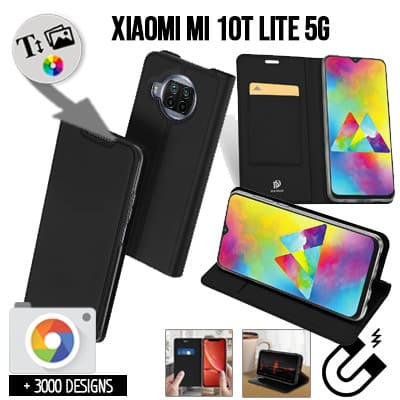 Housse portefeuille personnalisée Xiaomi Mi 10T Lite 5G