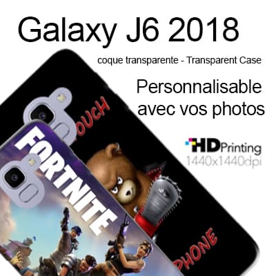 Coque personnalisée Samsung Galaxy J6 2018