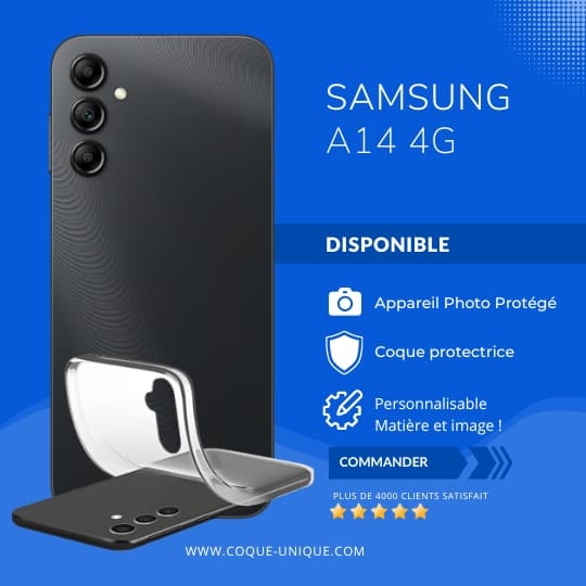 acheter silicone Samsung Galaxy A14