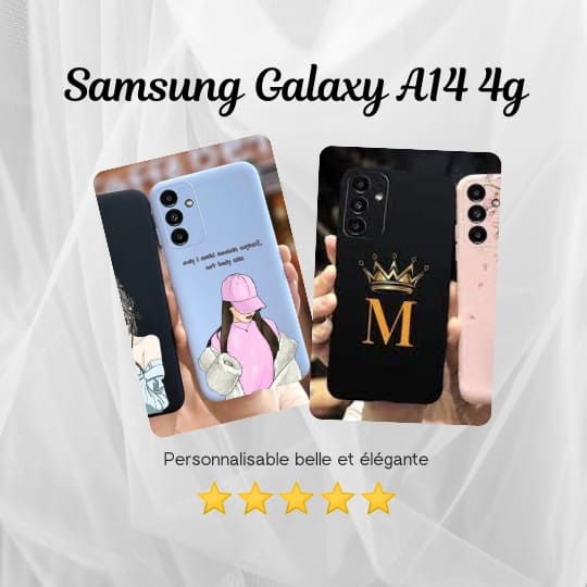 coque personnalisee Samsung Galaxy A14