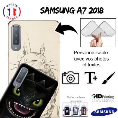 Silicone personnalisée Samsung Galaxy A7 2018