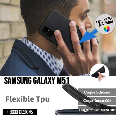 acheter silicone Samsung Galaxy M51