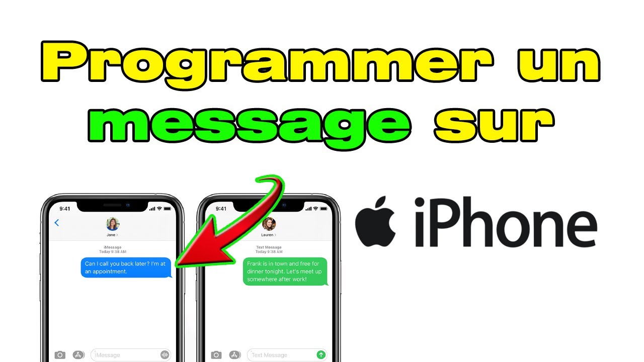 comment programmer l’envoi d’un message sur iPhone et Android ? - Sms automatique