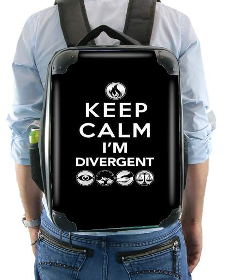 Sac Keep Calm Divergent Faction