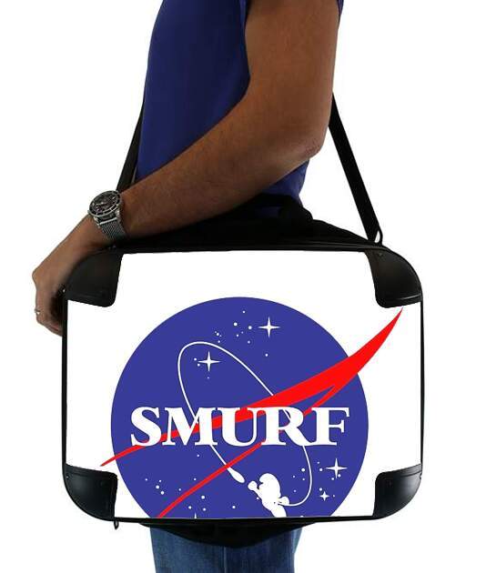 Sacoche Nasa Parodie Smurfs in Space