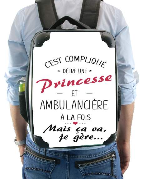 Sac C'est compliqué d'être une princesse et ambulancière