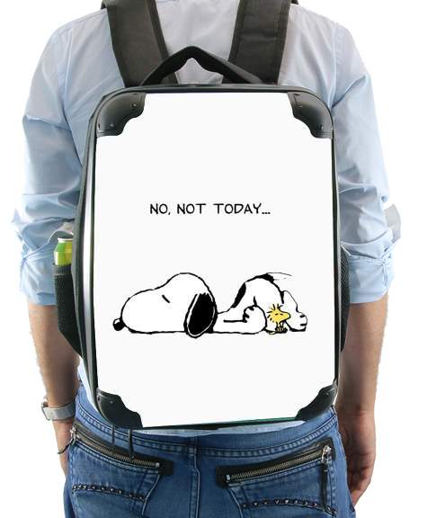 Sac Snoopy No Not Today