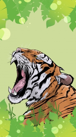 coque Animals Collection: Tiger 