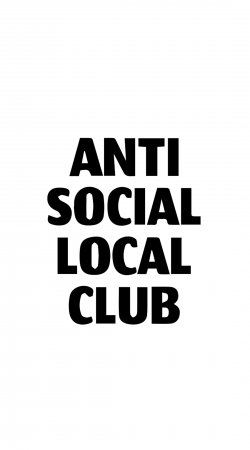 coque Anti Social Local Club Member