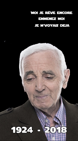coque Aznavour Hommage Fan Tribute