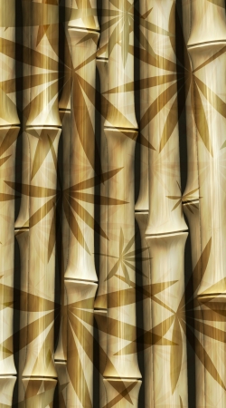 coque Bamboo Art