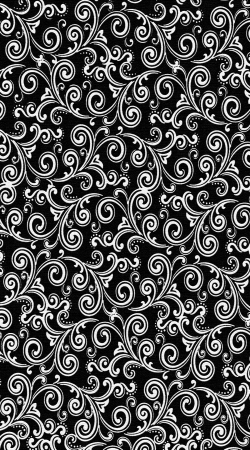 coque black and white swirls