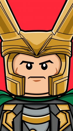 coque Bricks Loki
