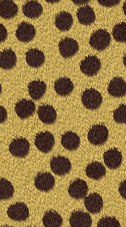 coque Cheetah Fur