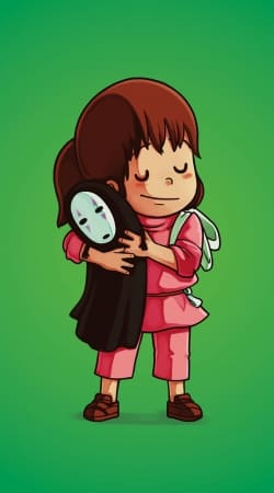 coque Chihiro Free Hugs