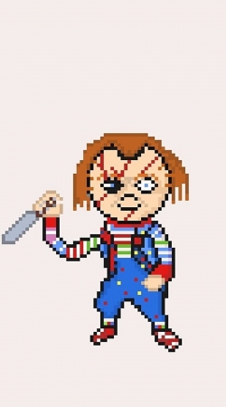 coque Chucky Pixel Art