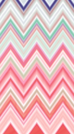 coque colorful chevron in pink