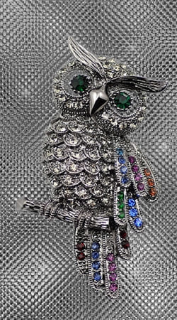 coque diamond owl