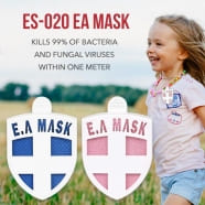 EA MASK Tue 99% des bactéries  / Germes / Virus - Patch vêtement