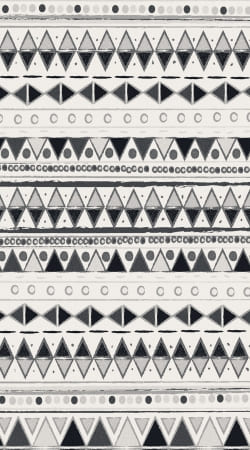 coque Ethnic Candy Tribal in Black and White