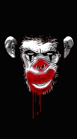 coque Evil Monkey Clown