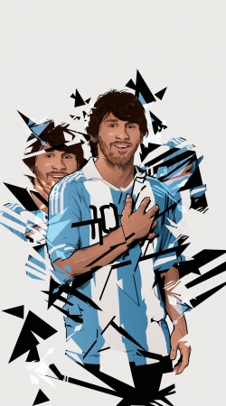 coque Football Legends: Lionel Messi Argentina