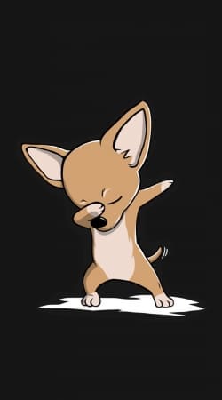 coque Funny Dabbing Chihuahua