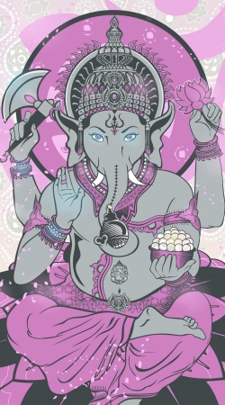 coque Elephant Ganesha