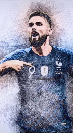 coque Giroud The French Striker
