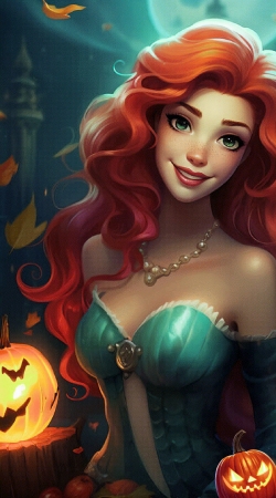 coque Halloween Princess V7