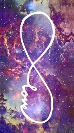 coque Infinity Love Galaxy