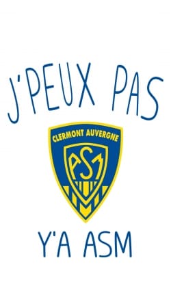 coque Je peux pas ya ASM - Rugby Clermont Auvergne