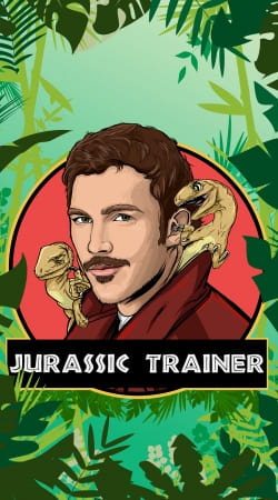 coque Jurassic Trainer