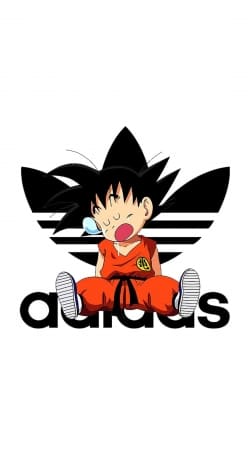 coque Kid Goku Adidas Joke