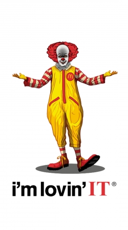 coque Mcdonalds Im lovin it - Clown Horror