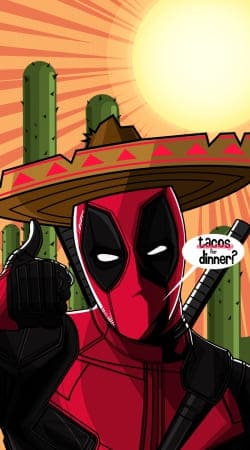 coque Mexican Deadpool