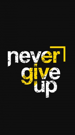 coque Never Give Up